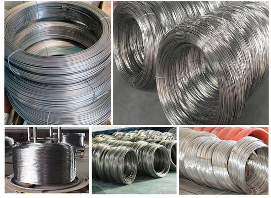 304 316 Grau de arame de aço inoxidável Alta resistência e resistência à corrosão para uso industrial em diâmetros de 0,5 mm a 2 mm