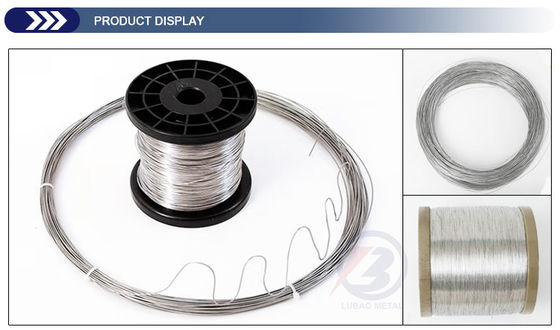 304 316 Grau de arame de aço inoxidável Alta resistência e resistência à corrosão para uso industrial em diâmetros de 0,5 mm a 2 mm