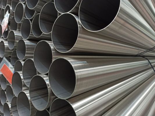 Linha de solda ERW 301 304 316 410 BA 2B 8K Tubo de aço inoxidável para tubo oval Tamanho 10x20-110-120mm a preço acessível
