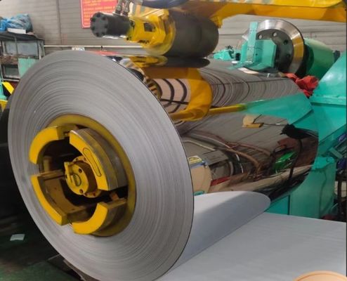 Serviço de processamento de dobra 301 304 316 410 BA 2B NO1 bobina de aço inoxidável laminada a frio com comprimento personalizado