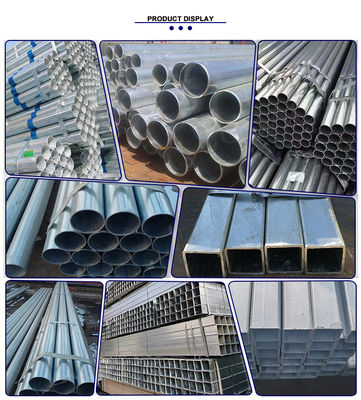 Tubos pré-galvanizados de aço galvanizados com superfície não lubrificada