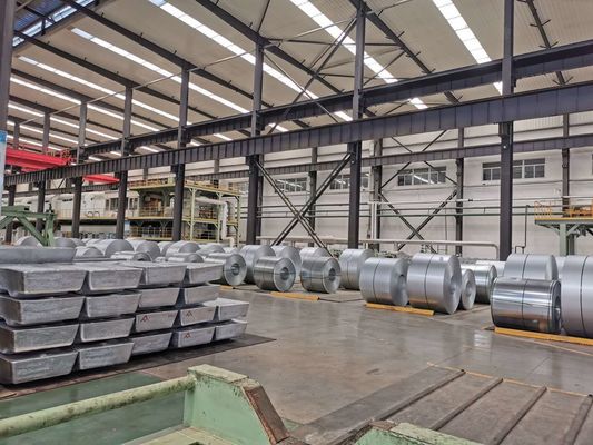 3003 3004 3105 Anel de aço ligado de 1250 mm Alumínio revestido de zinco