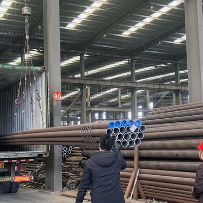 1 mm-20 mm Espessura ASTM A106/A53/A192 Gr. B ERW Tubos e tubos de aço sem costura para transporte de esgoto de óleo e gás