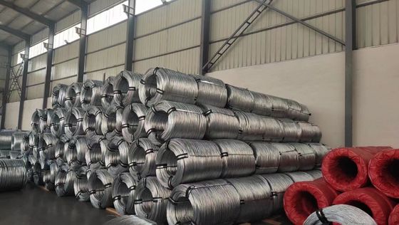 Materiais de construção Galvanizado Zinco GI fio com acabamento brilhante de 4,0 mm de espessura e alta resistência