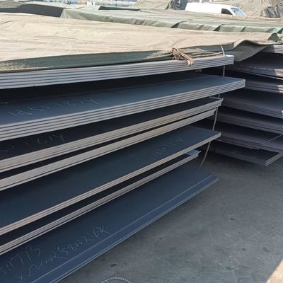 ASTM Q235 Q345 Chapa de aço laminada a quente de placa metálica de espessura 3 mm