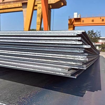 ASTM Q235 Q345 Chapa de aço laminada a quente de placa metálica de espessura 3 mm