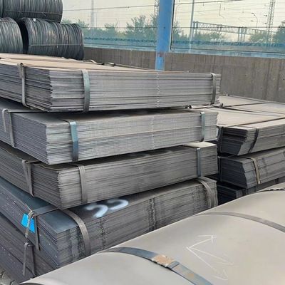 ASTM Q235 Q345 Chapa de aço laminada a quente de placa metálica de espessura 3 mm
