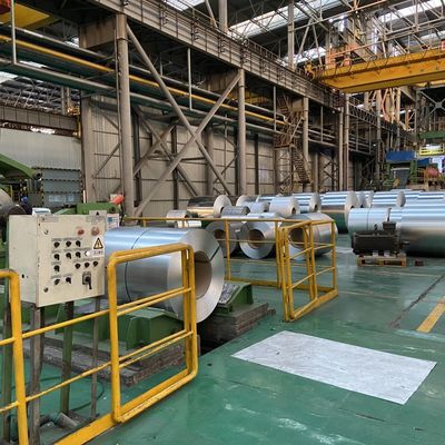 Alta eficiência de corte 1.0/1.2/1.5/2.0/2.5/3.0mm bobina de aço galvanizado AiSi padrão para chapas de telhado e tubos de aço
