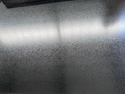 1200 mm comprimento 3 mm 4 mm aço galvanizado a quente 270 g ASTM A653 G360 placa GI para cortar folhas e estruturas estruturais
