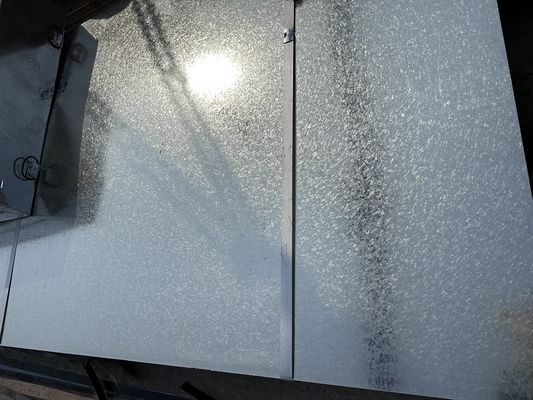 1200 mm comprimento 3 mm 4 mm aço galvanizado a quente 270 g ASTM A653 G360 placa GI para cortar folhas e estruturas estruturais