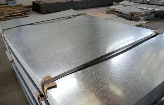 CE Certificado 0,5 mm 0,8 mm Placa galvanizada 60g ASTM A653 G90 Peças de equipamento automotivo Placa GI