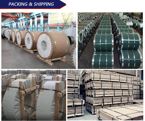 3003 3004 3105 bobinas de alumínio 0,2 0,7 mm para embalagens elétricas técnica laminada a frio série 1000/3000/5000/6000/8000