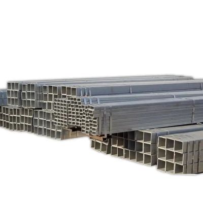 GB Standard ST37 Tubos quadrados ocos 2,5 polegadas Tubos de aço galvanizados Tubos quadrados galvanizados a quente para peças mecânicas