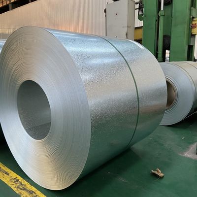 Placa de bobina galvanizada de 0,3 mm 1250 mm z50 personalizável com revestimento de zinco 20-275 g/m2 e padrão ASTM DX51D SGCC