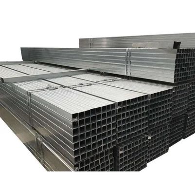 30%TT adiantamento 70% Balanço Tubos de aço de secção oculta retangular espessura 38mm Quadrado galvanizado / tubo de aço retangular