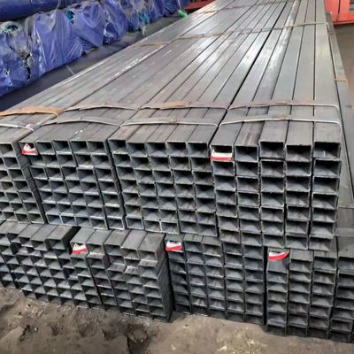 Tubos de aço galvanizados quadrados de 3x3 polegadas submersos a quente 0,5 mm revestimento de zinco proteção aprimorada para estrutura de construção
