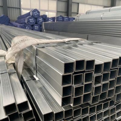 Tubos de aço quadrados pré-galvanizados de peso pesado de 4x4 polegadas