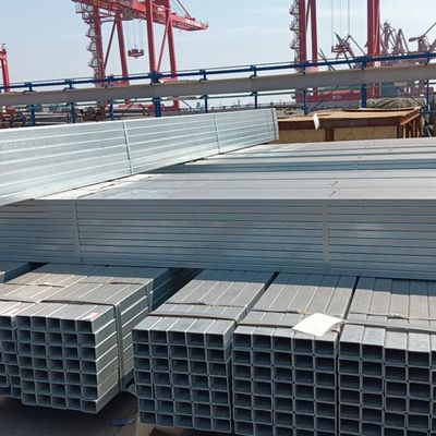 Tubos de aço quadrados pré-galvanizados de peso pesado de 4x4 polegadas