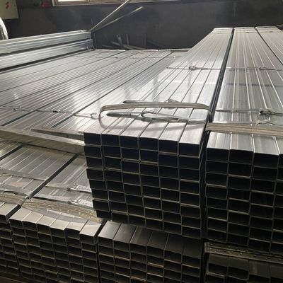 Excelente resistência à corrosão API tubo 1.2-2mm espessura 6x6 polegadas tubos de aço galvanizado quadrado com revestimento de zinco 0,8mm