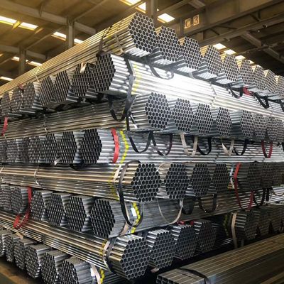 Instalações estruturais Tubos redondos galvanizados a quente de 3 polegadas OD com revestimento de espessura de 1,2-20 mm