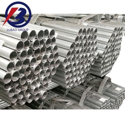 ASTM Standard Q235 Tubos galvanizados a quente Tubos de aço soldados personalizados