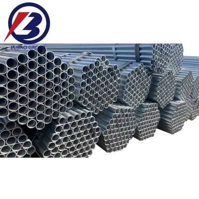 Tubos de parede espessa Tubos galvanizados para construção Tubos de aço soldados personalizados Materiais de construção resistentes à corrosão