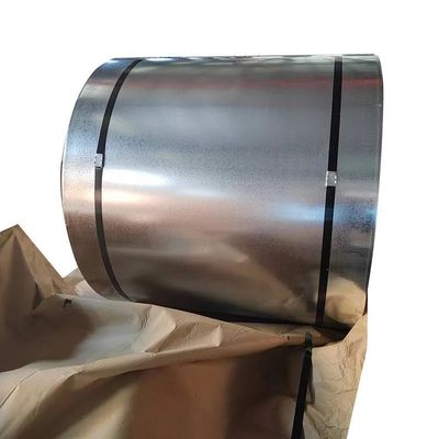 ASTM Standard Regular Spangle Z60 Z80 Z180 Z275 Dx51D Dx52D Dx53D Gi Hot Rolling Galvanized Steel Coil para tubos de aço