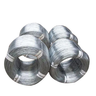 Aço galvanizado de alto carbono 0,7 mm 0,8 mm 1,2 mm 1,6 mm 1,8 mm 2 mm Diâmetro para materiais de construção