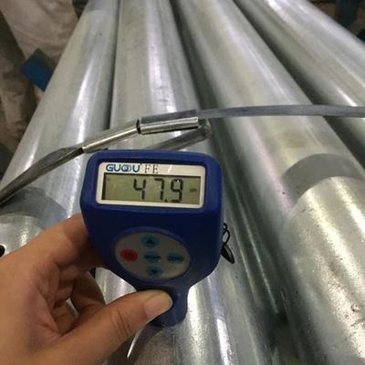 Transporte de esgoto de petróleo e gás tubo galvanizado a quente com construção e faturamento de aço soldado personalizados