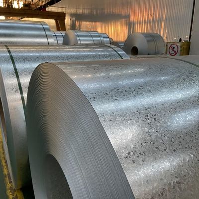 Coil de aço galvanizado laminado a quente SGCC CGCC AISI Z275 com passe de pele e personalização