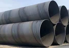 Tubo de aço soldado de arco espiral submerso de grande diâmetro API 5L X70 para projetos e tubulações hidrelétricas ideais até 2000mm de diâmetro