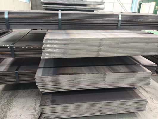 SS400 A36 Q235 Q345 HR Painel de telhado de chapa metálica Chapa de aço quente Chapa de aço carbono em chapa de aço sem óleo Meio duro
