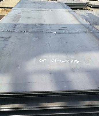 Direct Best ASTM A36 Q235 Q345 S235jr S235 Chapa de chapa laminada a quente Chapa de aço carbono preto com comprimento conforme o seu pedido