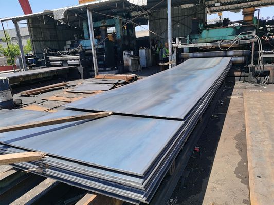S235 Q235 Chapa de chapa de aço laminada a quente Q345 Q195 Faixas de aço de baixo carbono comprimento conforme o seu pedido