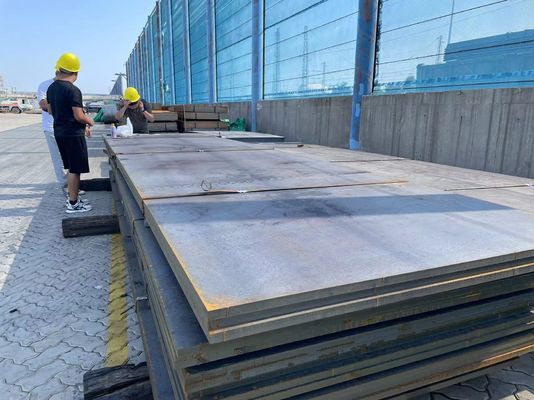 1070 1045 1020 1010 Chapa de aço carbono para construção material de construção laminada a quente JIS G3131 St37