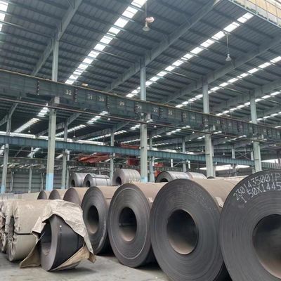 Q195 Q235 Q345 SPCC SGCC bobinas a quente Alta dureza ST37-2 espessura de 1 mm bobina de aço laminada a quente S235jr para concha de bateria GS Certificado
