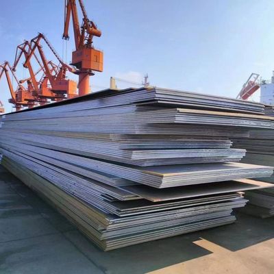 DC01-06 SS400 A36 Q235 Q345 HR Painel de telhado de chapa metálica Chapa de aço quente Chapa de aço carbono Chapa de chapa de aço laminada a quente