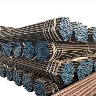 Forma da seção redonda de aço carbono redonda sem costura de tamanho personalizado Q235 ASTM A36 A105 S355JR tubo laminado a frio laminado a quente