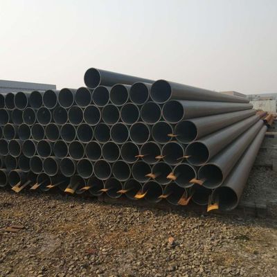 Tubo de aço laminado a quente de costura longitudinal soldada com e desempenho ASTM AISI 6M tubo redondo de comprimento