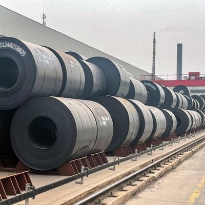 600-2000mm Largura laminado a quente preto bobina de aço carbono bobinas HR com desconto popular e tecnologia da fábrica venda direta