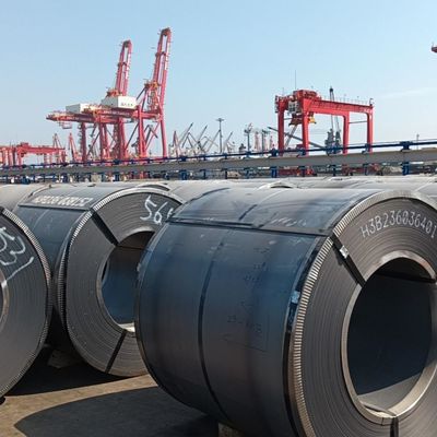 HR bobinas resistentes ao desgaste Q195A SPCC ST12-15 aço carbono bobinas laminadas a quente para fabricação de tubos de aço comprimento como seu pedido