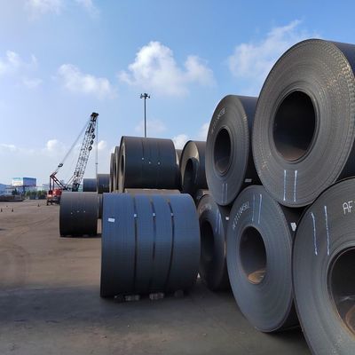 Resistente ao desgaste Q195A SPCC ST12-15 Bobinas laminadas a quente de aço carbono para transporte marítimo Condição de entrega Superfície
