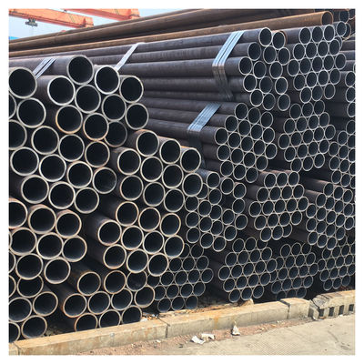 2-6 mm Espessura ERW Técnica Tubo de aço soldado de costura reta para transporte de petróleo e gás sob alta pressão fabricado por Q235B