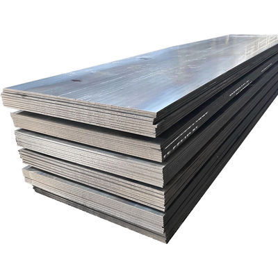 800-1500 mm Largura Placas de aço carbono laminadas a quente A36 Ss400 Q235 Q355 Q345 1 mm 2 mm 3 mm Espessura para processamento de descolamento