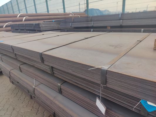 Fabricação de produtos de aço laminados a frio HRC 6 mm a 20 mm Ms Placa de aço leve de carbono laminado a quente Ss355jr St37 Metal de ferro preto