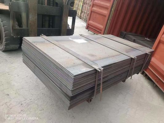 Fabricação de produtos de aço laminados a frio HRC 6 mm a 20 mm Ms Placa de aço leve de carbono laminado a quente Ss355jr St37 Metal de ferro preto