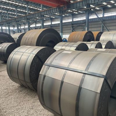 Tolerância de bobina ± 1% HR bobinas resistentes ao desgaste Q195A SPCC ST12-15 bobinas laminadas a quente de aço carbono para aplicações de trabalho pesado