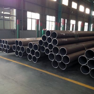 ASTM a333 Gr.6 API 5l Gr.x52 3 polegadas 4 polegadas tubo sem costura de ferro preto de carbono com faturamento por peso real e Punching