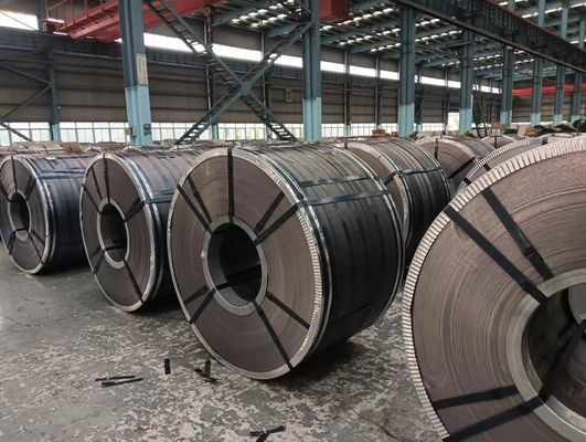 1250 Largura HRC bobinas de aço carbono laminadas a quente com corte de dobra Serviços de solda 2mm 3mm 5mm espessura Skin Pass Sim