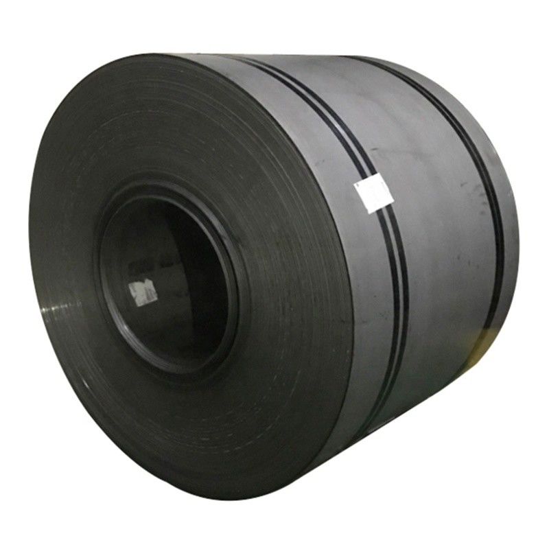 Aço leve SAE1010 S235JR ST37 SS400 A36 Q235B HRC laminado a quente, emaranhado e oleado, bobina de aço carbono com serviço de corte